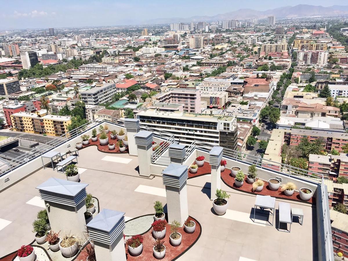 Moneda Express Apart Santiago Luaran gambar