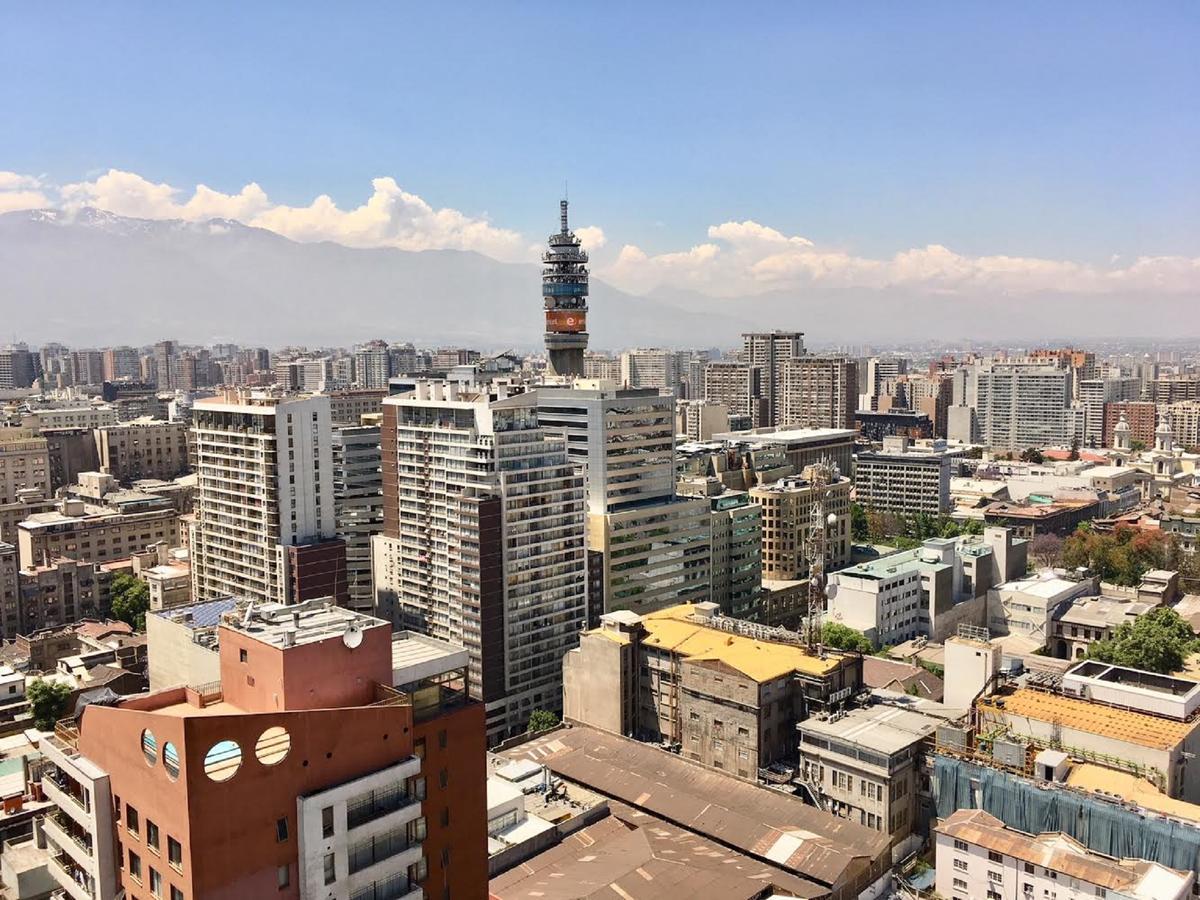 Moneda Express Apart Santiago Luaran gambar